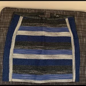 Stitched Aztec western skirt